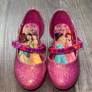 Disney Sparkly Pink Girls' Dress Shoes